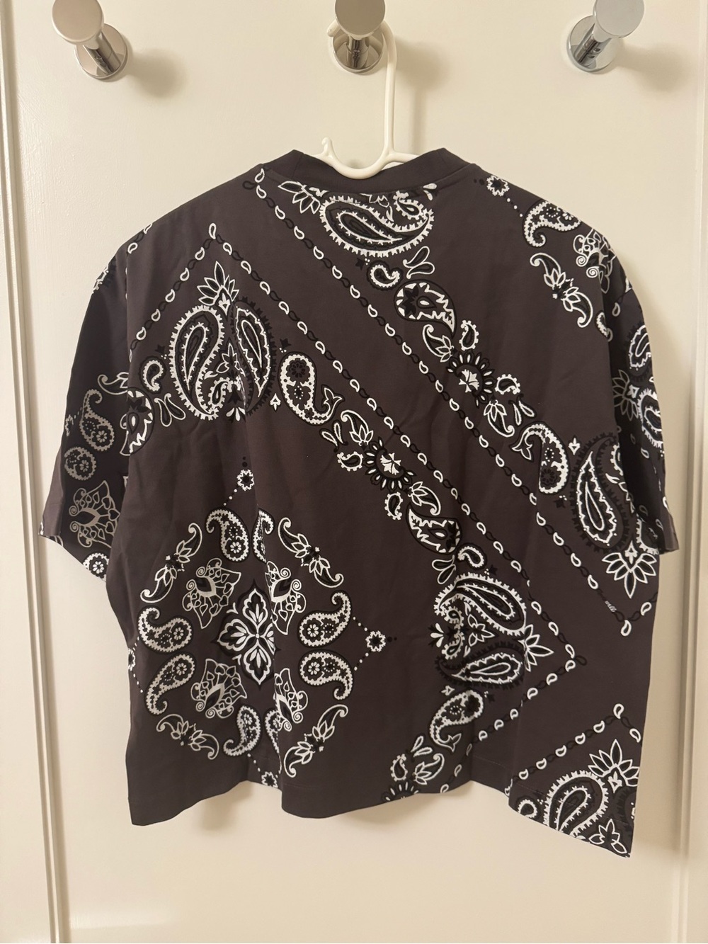 NWT: Madewell Boxy Crop Tee. Size S - Picture 3 of 5